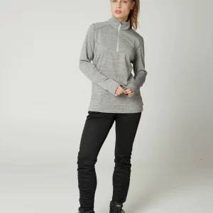 Protest 1/4 Fleece “ PRTSENNA In Dark Grey Melee 13