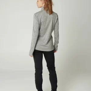 Protest 1/4 Fleece “ PRTSENNA In Dark Grey Melee 21