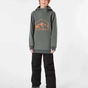 Protest Anorak “ PRTCLEYTON JR In Huntergreen 13