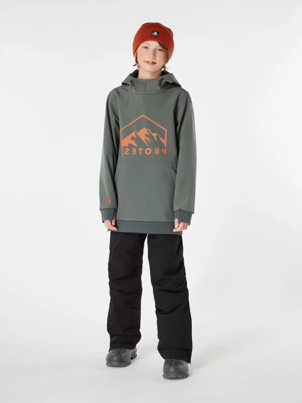 Protest Anorak “ PRTCLEYTON JR In Huntergreen 4