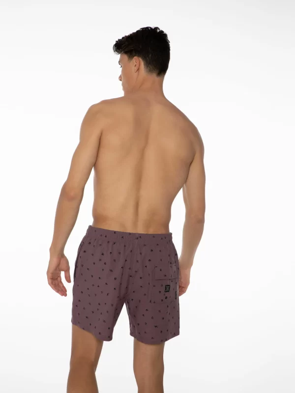 Protest Beachshort “ BARAT In Marron Fabric 5