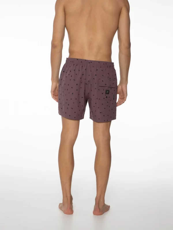 Protest Beachshort “ BARAT In Marron Fabric 8