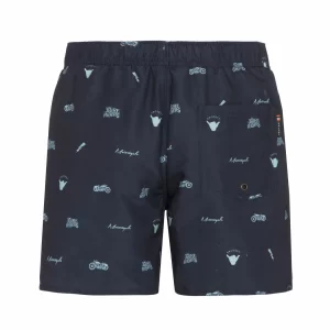 Protest Beachshort “ PRTDENNIS JR In Night Skyblue 6