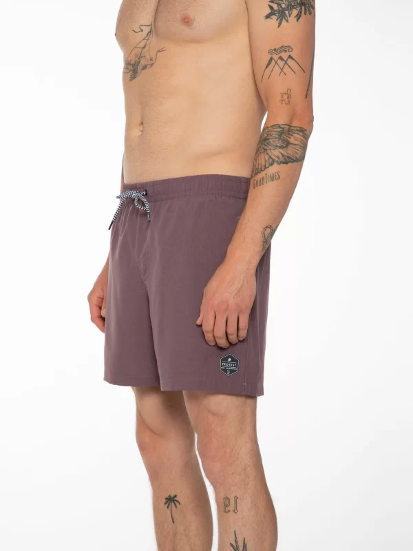 Protest Beachshorts “ DAVEY In Marron Fabric 9