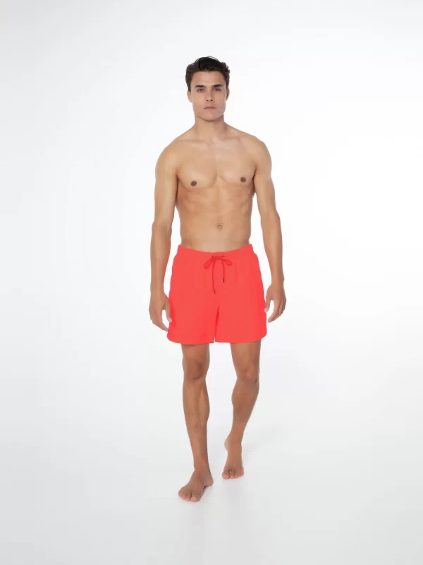 Protest Beachshorts “ FASTER In Neon Pink 4