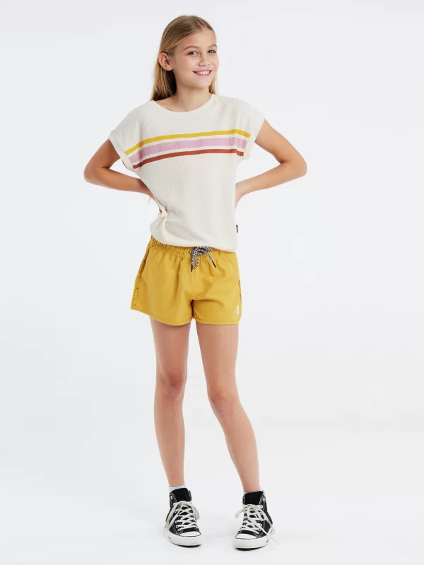 Protest Beachshorts “ PRTTAYLOR JR In Tumericyellow 4