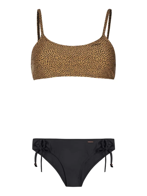 Protest Bralette-Bikini Cheeky “ PRTDOLPHIN In True Black 1
