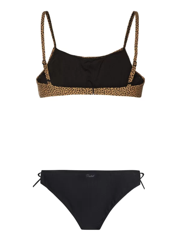 Protest Bralette-Bikini Cheeky “ PRTDOLPHIN In True Black 6