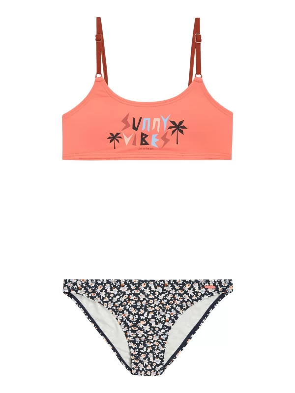 Protest Bralette-Bikini “ PRTBEE JR In Sugarcoral 1