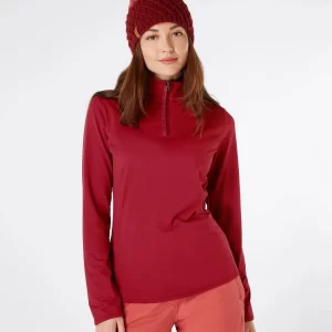 Protest Fleece “ FABRIZ In Red Winebordeaux 10