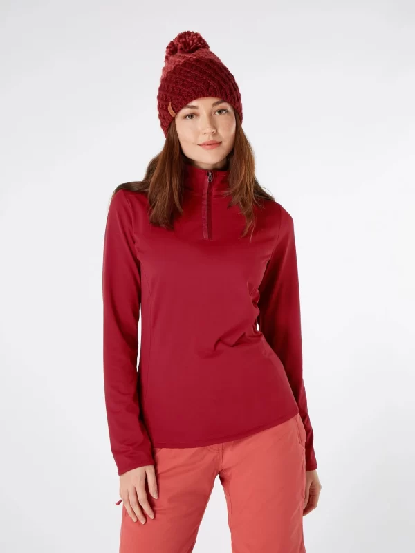 Protest Fleece “ FABRIZ In Red Winebordeaux 3