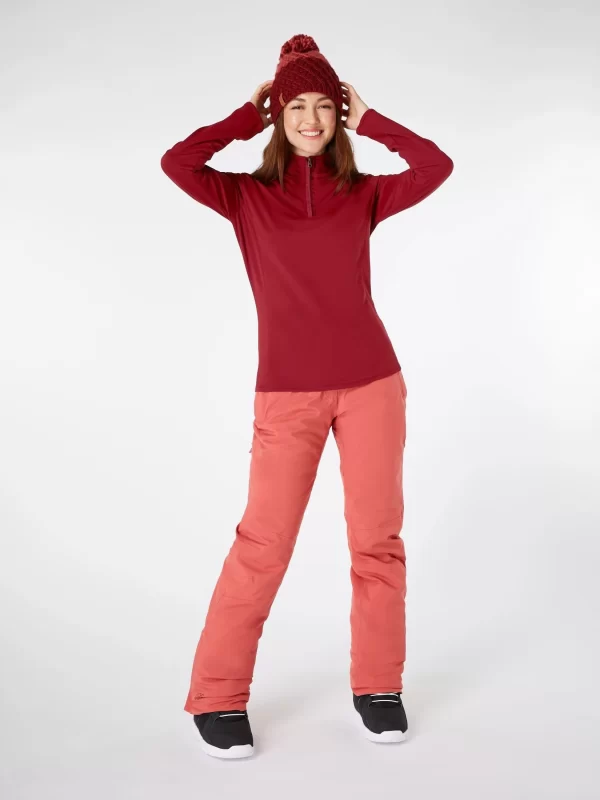 Protest Fleece “ FABRIZ In Red Winebordeaux 4