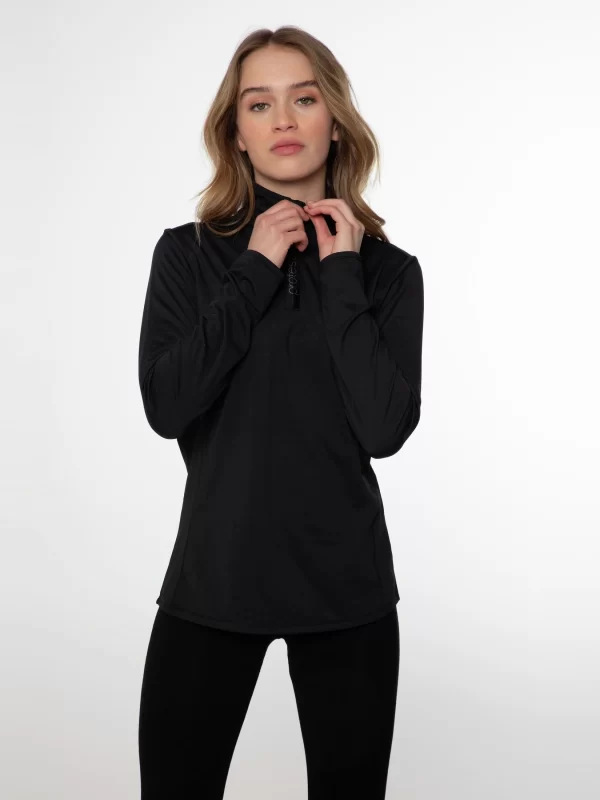 Protest Fleece “ FABRIZ In True Black 3