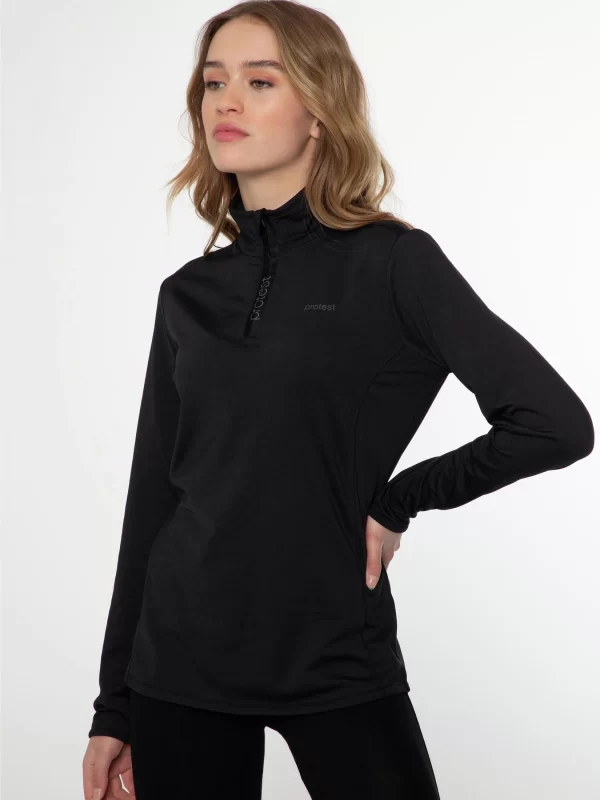 Protest Fleece “ FABRIZ In True Black 7