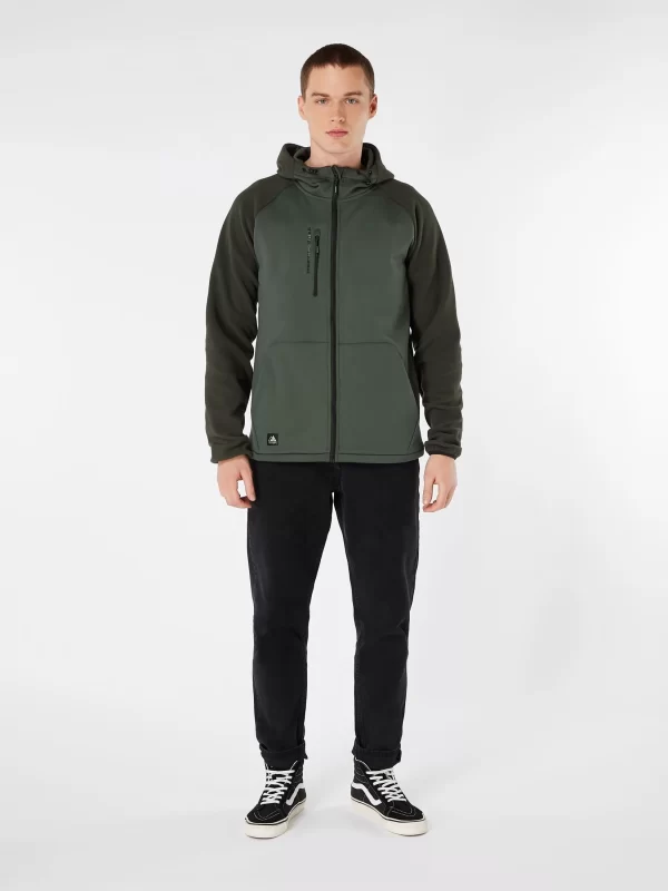 Protest Full Zip Top “ PRTLADOGA In Huntergreen 4