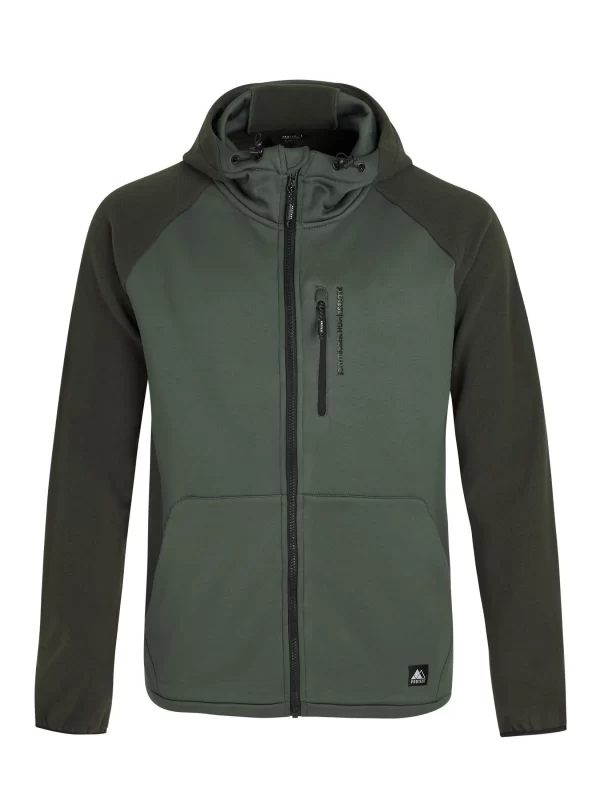 Protest Full Zip Top “ PRTLADOGA In Huntergreen 1