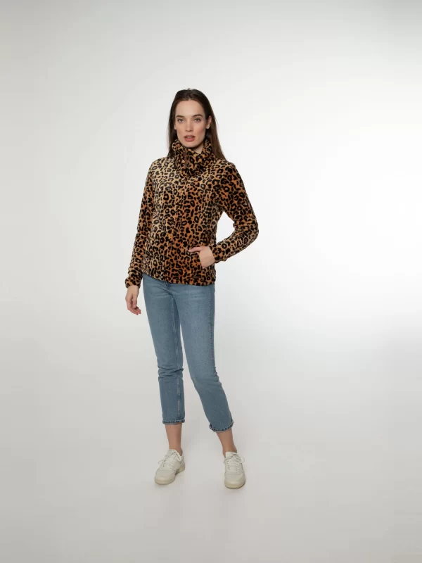 Protest Full Zip Top “ PRTPACO In Tortilla 3