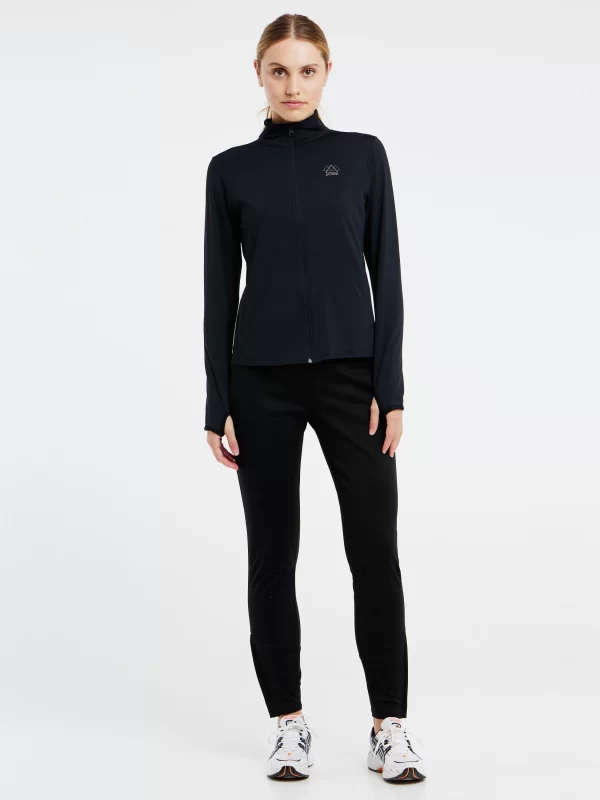 Protest Full Zip Top “ PRTPEEPAL In True Black 4