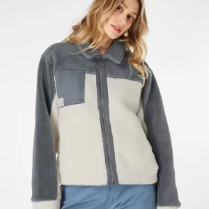 Protest Full Zip Top “ PRTQUARTZIE In Manatee 10