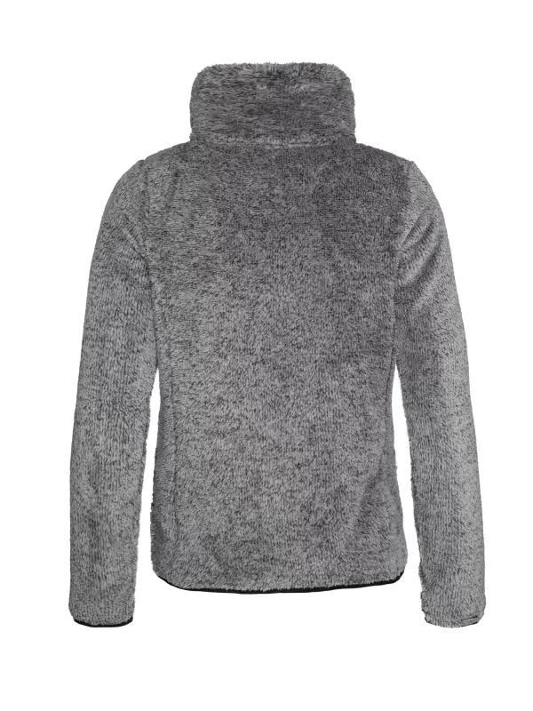 Protest Full Zip Top “ RIRI In Dark Grey Melee 6