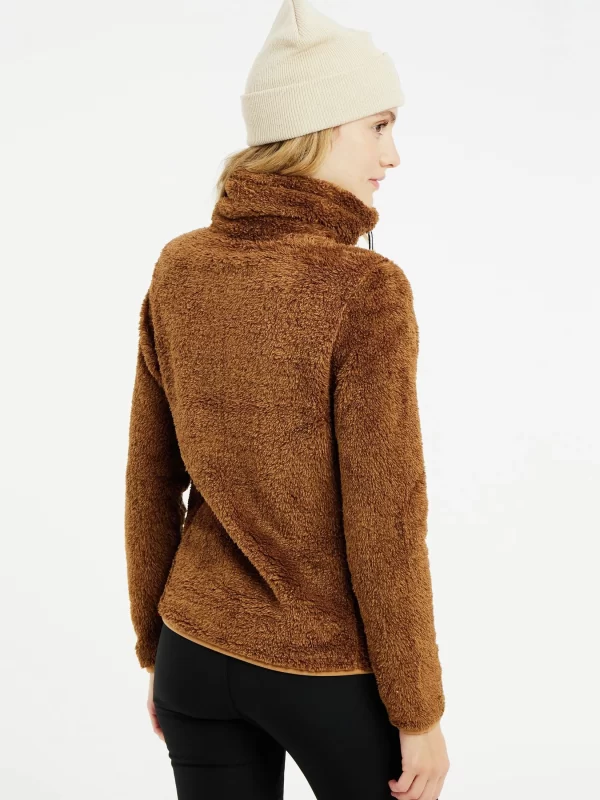 Protest Full Zip Top “ RIRI In Fudgecamel 5