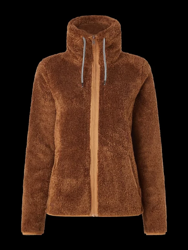 Protest Full Zip Top “ RIRI In Fudgecamel 1