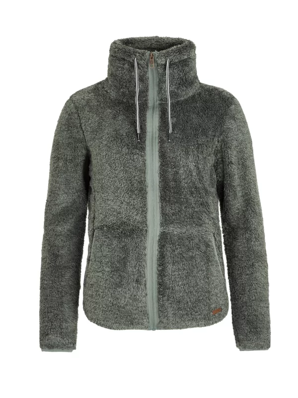 Protest Full Zip Top “ RIRI In Mistygreen 1
