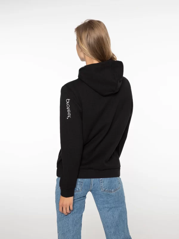 Protest Hoodie “ CLASSIC LOGO HOODY In True Black 5
