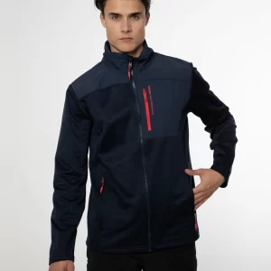 Protest Hoodie Mit Reißverschluss “ HAMMEREN In Deep Ocean 11