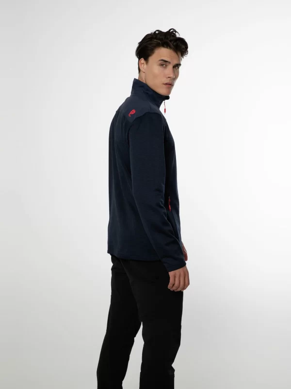 Protest Hoodie Mit Reißverschluss “ HAMMEREN In Deep Ocean 5