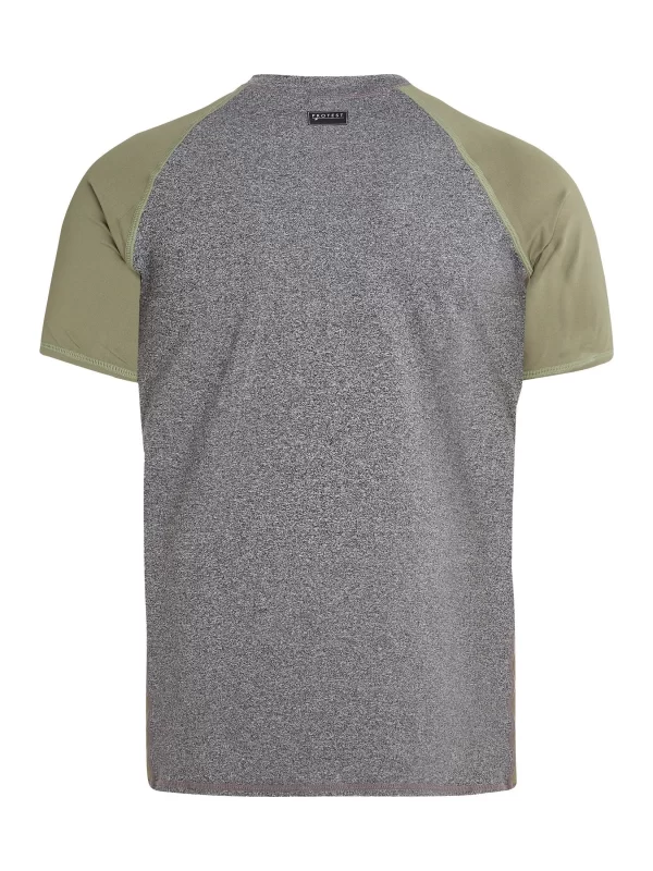 Protest Kurzarm-Rashguard “ PRTHORROCKS In Dark Grey Melee 6