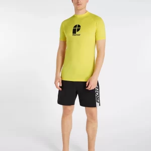 Protest Rashguard Short Sleeve “ PRTCATER In Sunshine 12