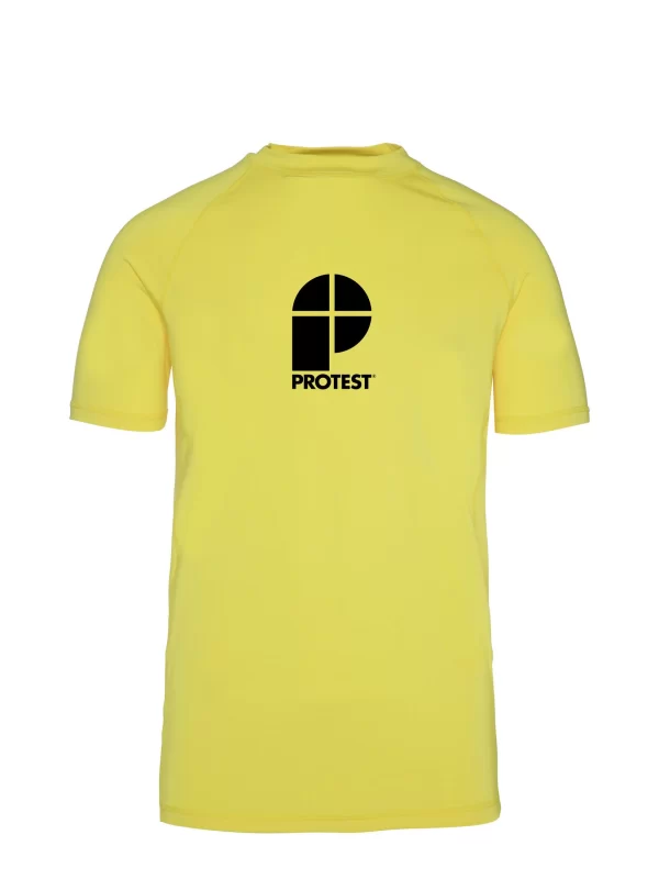 Protest Rashguard Short Sleeve “ PRTCATER In Sunshine 1
