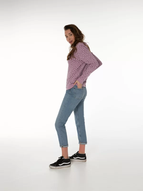 Protest Sweatshirt “ OME In Wisteria 8
