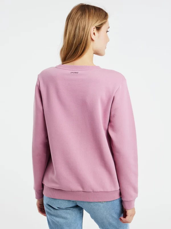 Protest Sweatshirt “ PRTMAHIA In Duskyrose 5