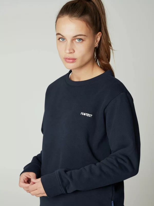 Protest Sweatshirt “ PRTMANSIRI In Vivid Blue 7