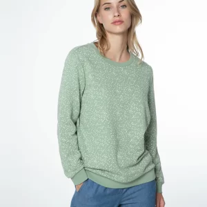 Protest Sweatshirt “ PRTXUNO In Green Baygreen 11