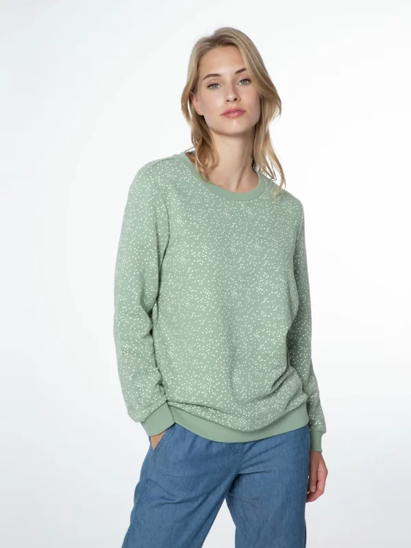 Protest Sweatshirt “ PRTXUNO In Green Baygreen 3