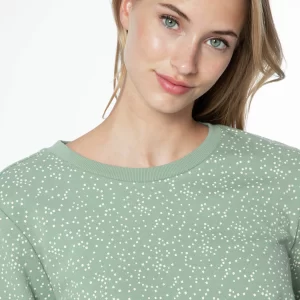 Protest Sweatshirt “ PRTXUNO In Green Baygreen 19