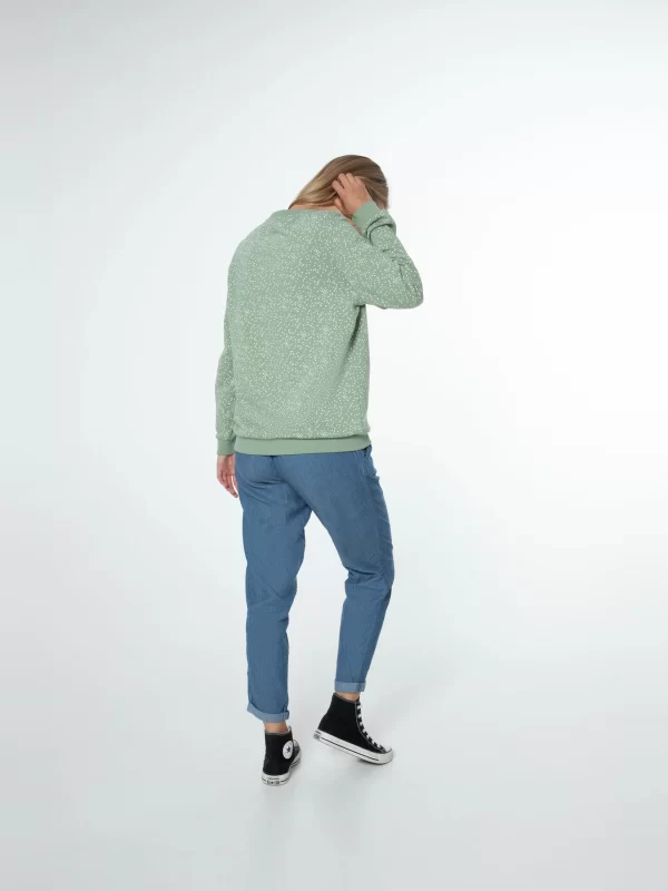 Protest Sweatshirt “ PRTXUNO In Green Baygreen 8