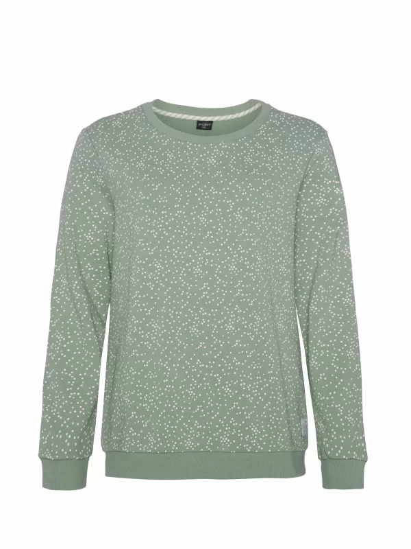 Protest Sweatshirt “ PRTXUNO In Green Baygreen 1