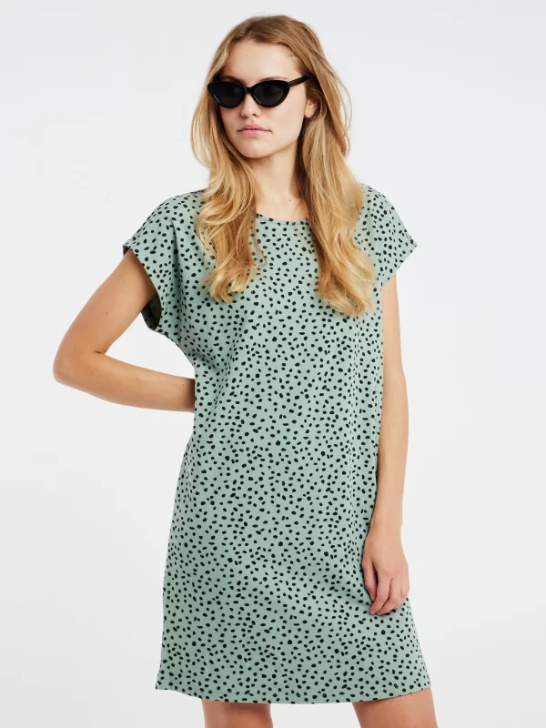 Protest T-Shirt-Kleid “ PRTCATRINA 23 In Green Baygreen 3
