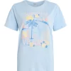 Protest T-shirt “ PRTESSE In Chambray Blue 23