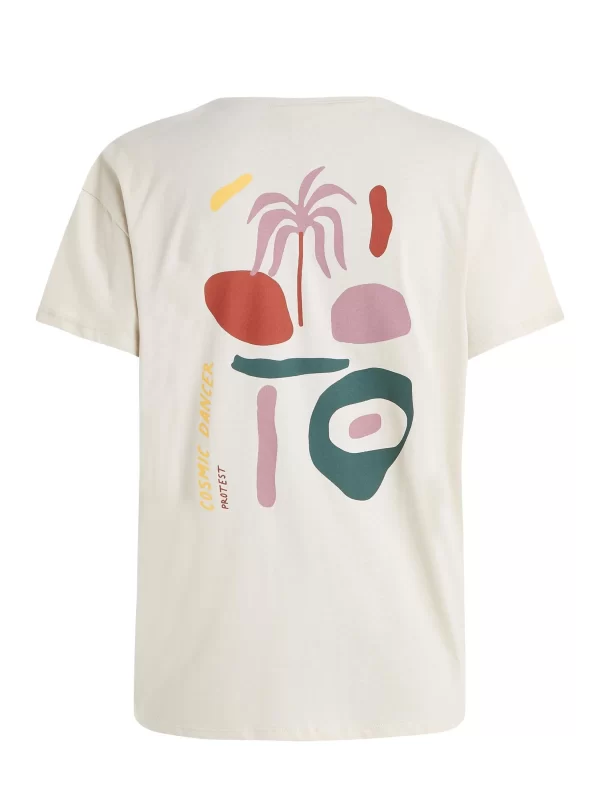 Protest T-shirt “ PRTKOI In Kitoffwhite 6