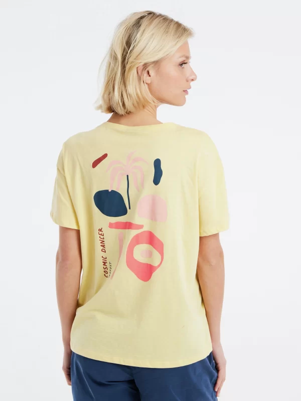Protest T-shirt “ PRTKOI In MacaroonYellow 5