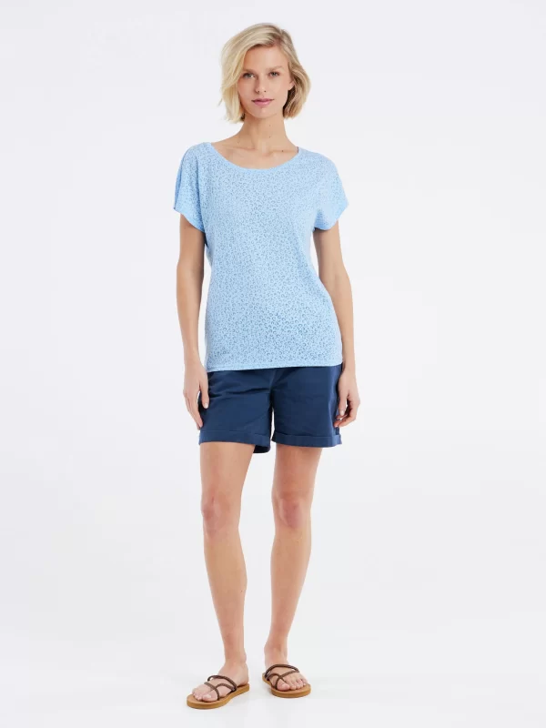 Protest T-shirt “ PRTMEGAN In Havasublue 4