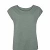 Protest T-shirt “ PRTNICE In Glass Bottlegreen 23